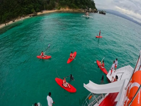 Boracay Redwhale Umaga o Paglubog ng Araw na Paglalayag (4 na oras)