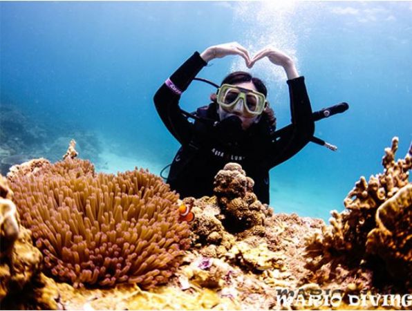 Boracay｜Diving and Beauty package (Three in one, 1 day experience)