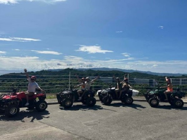 Boracay Newcoast ATV 60-minutes adventure (Riding on the road)