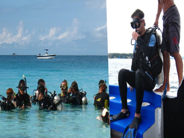 Boracay｜Diving and Beauty package (Three in one, 1 day experience)