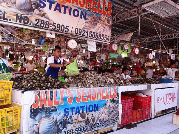 ボラカイ島地元海鮮市場 D'Talipapa