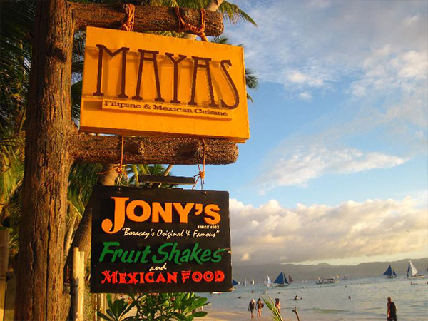 Jony's Fruit Shakes and Mexican Food