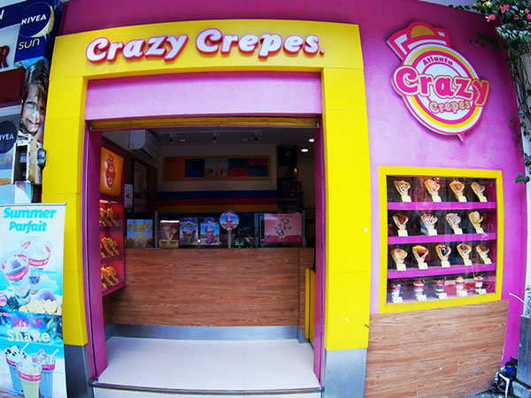 Crazy crepes クレープ