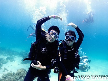 Scuba diving