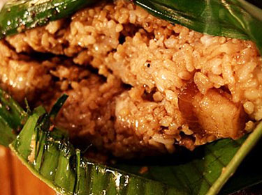 Adobong Puso Rice