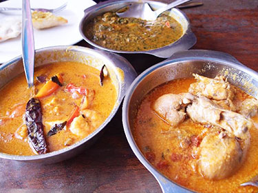 Variety of Curry 