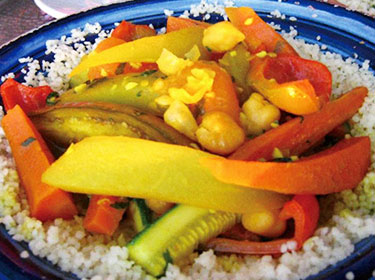 Seven Vegetable Couscous Tagine