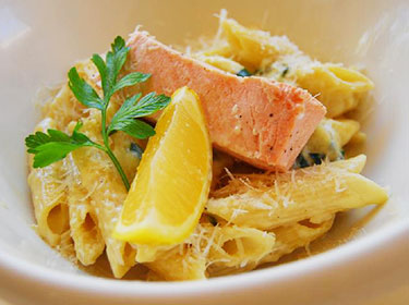 Salmon Penne