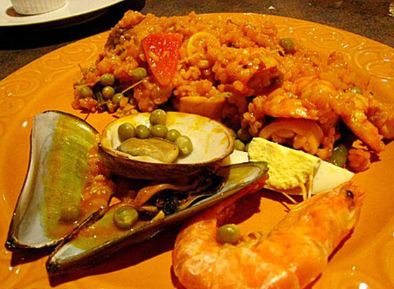 Spanish paella