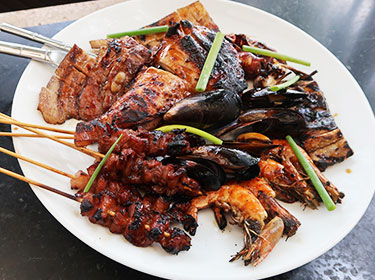 Seafood and Meat Mix Plate
