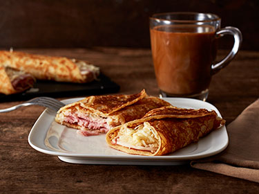 Ham and Cheese on Dutch Crepe